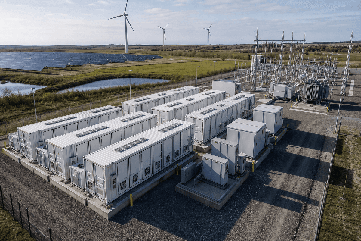 10MWh Grid Frequency Regulation BESS - 10MW/10MWh LFP Utility System