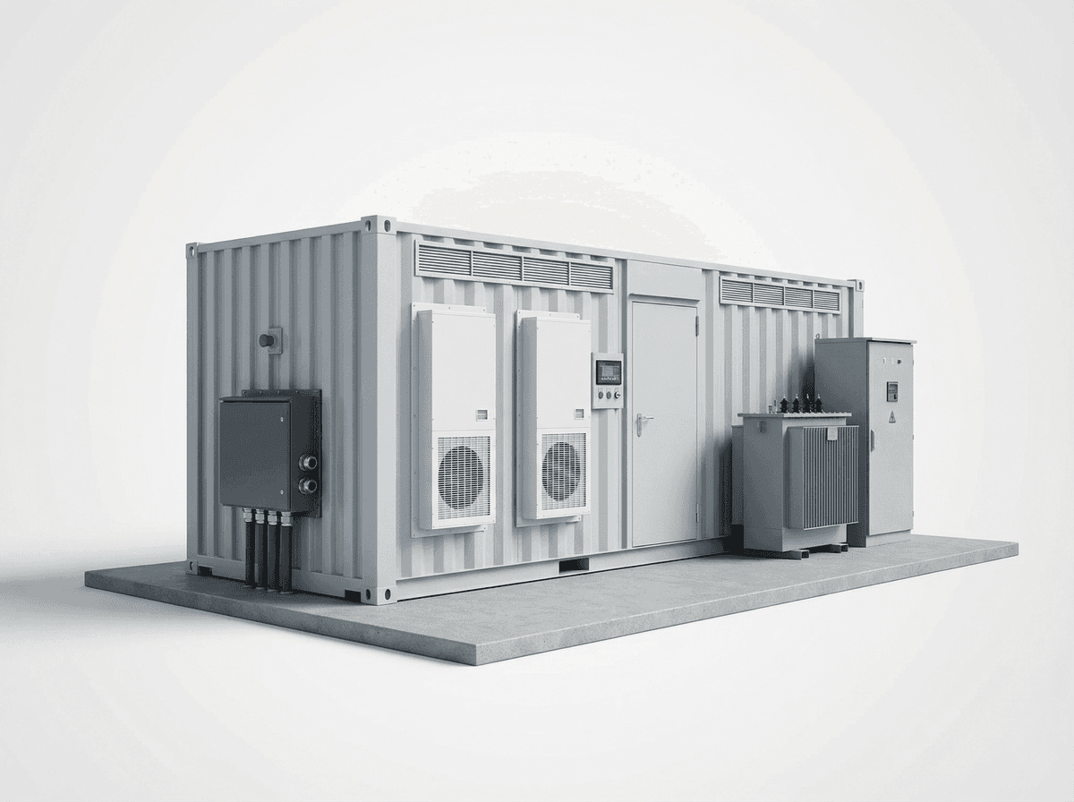 1.5MWh EV Charging Station Buffer - 750kW LFP Container BESS