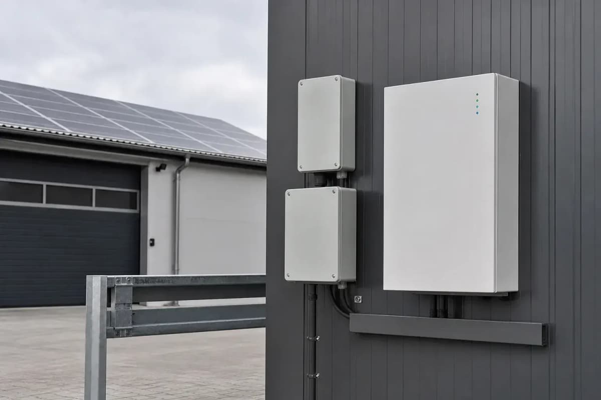 30kWh Self-Consumption Hybrid LFP+Supercap - 30kW Cabinet BESS