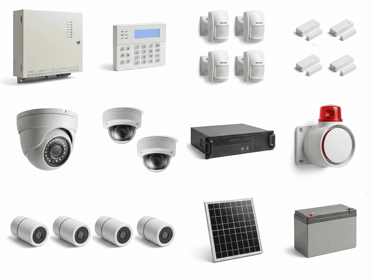 Mining Site 64-Zone Off-Grid Perimeter - Full-Service AI Security