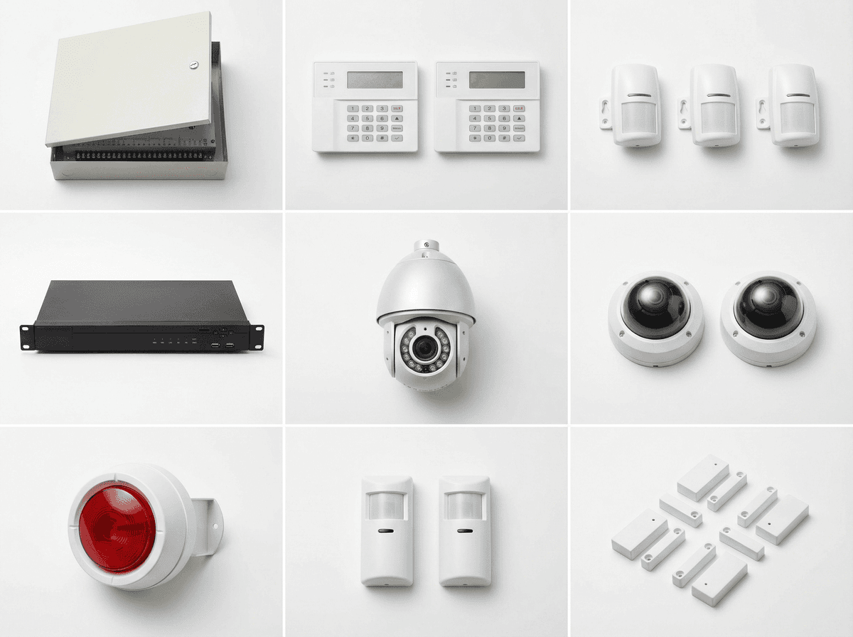 Port Terminal 96-Zone Full Security - 48 Cameras, 96 Detectors