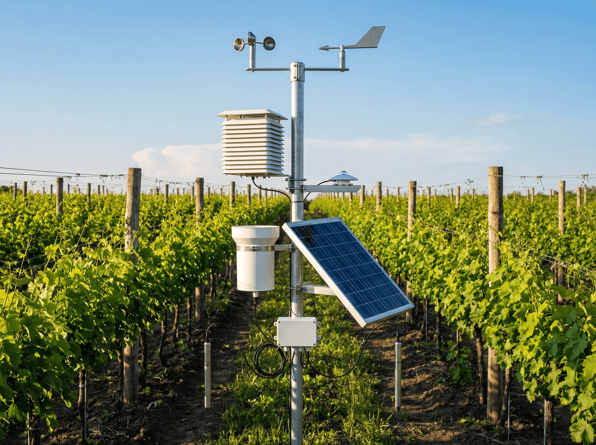 Vineyard Precision 50ha - AI-Powered Smart Agriculture IoT Monitoring System