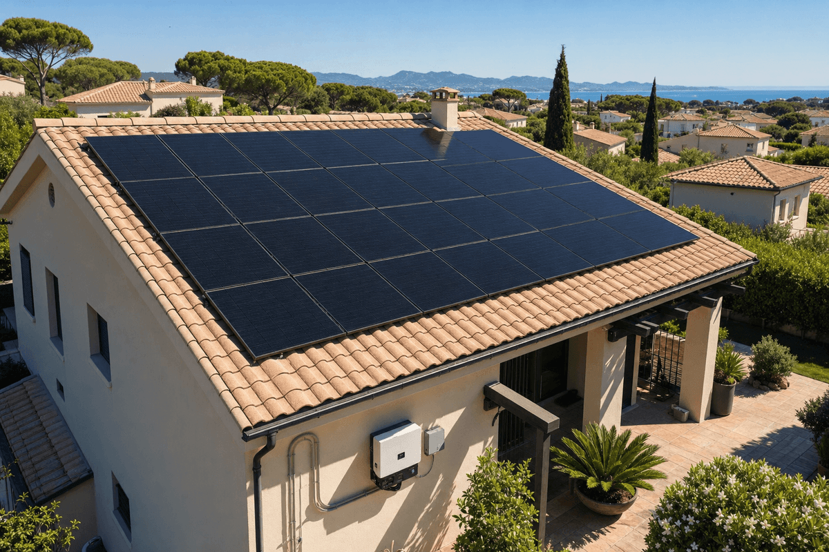 10kW Residential Rooftop TOPCon Solar PV System - 24.5% Module Efficiency