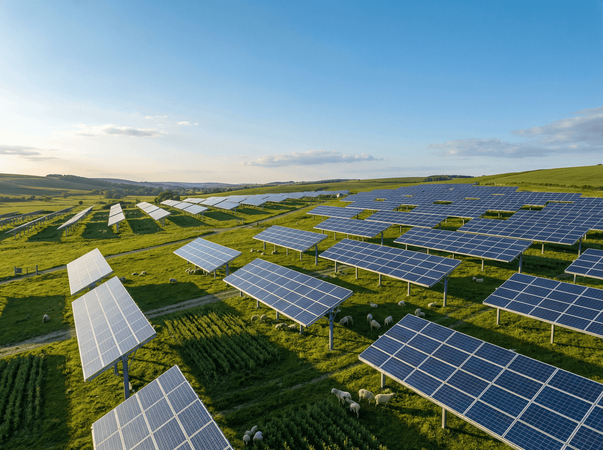 1MW Pastoral-Solar Ground Mount - Bifacial 1-Axis Tracker