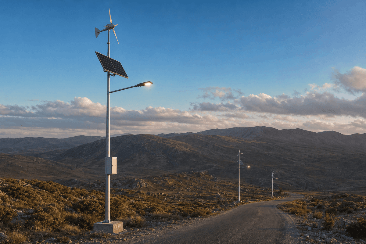 10m Wind-Solar Hybrid 100W - Highland Extreme Reliability