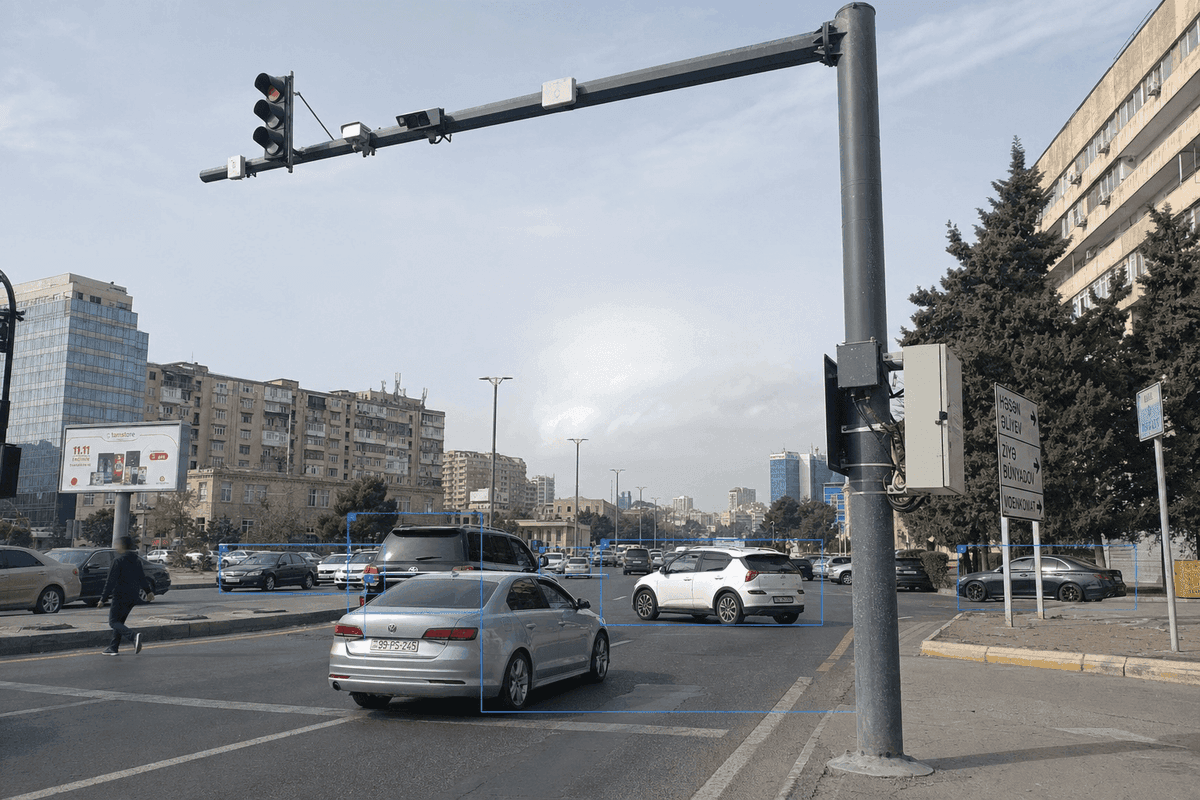 Baku Smart Traffic System Market Analysis: 11-Intersection 8m L-Arm Configuration Guide