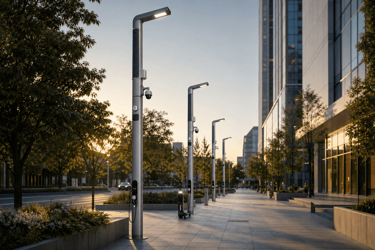Smart Pole Aesthetics and Urban Design: Blending…