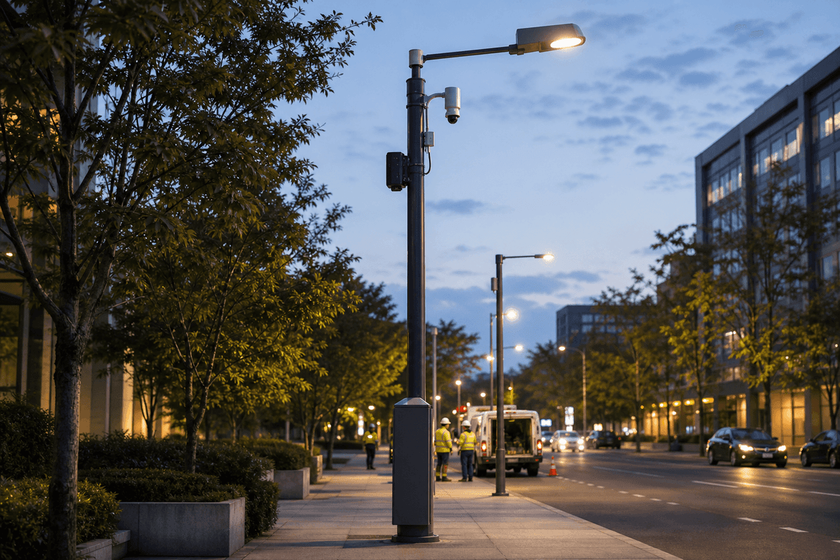 Retrofitting Existing Streetlights to Smart Poles: A…
