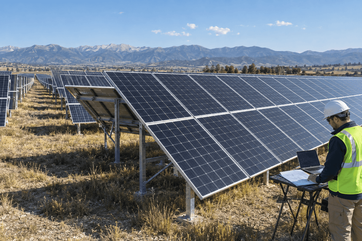 Acceptance Check for Detailed PV Geometry and Thermal Inputs