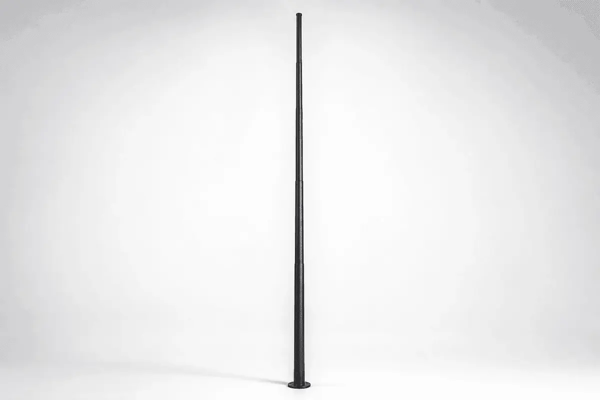 35m Carbon Fiber Pole Extreme Weather Slip-Joint deployed in an international application environment