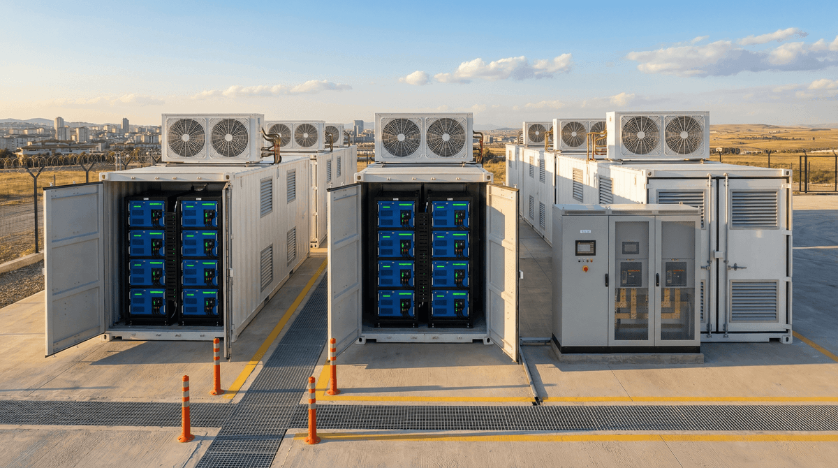 Ankara Containerized Battery Energy Storage (BESS) Project: 10×20ft Utility Backup System for NFPA 855-Ready Resilience