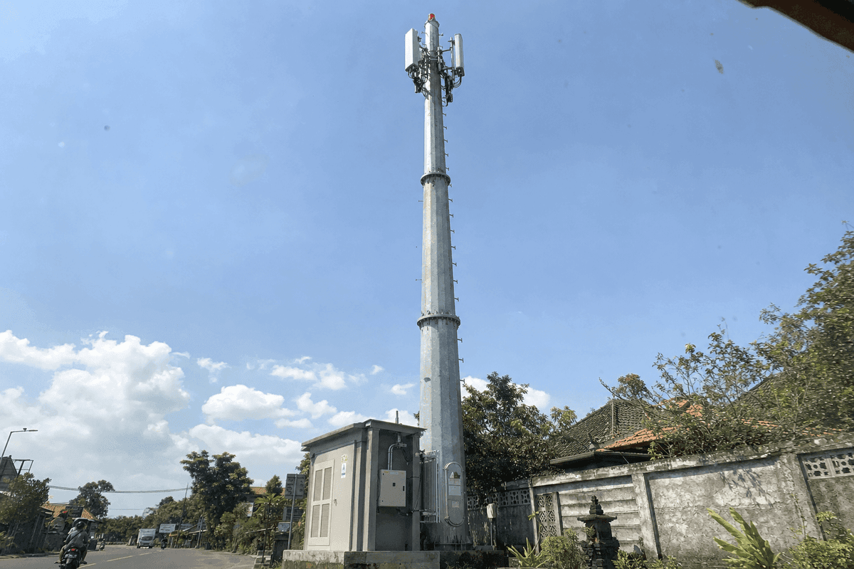 Bali Telecom Tower Market Analysis: 25m Urban Macro Steel Monopole Guide