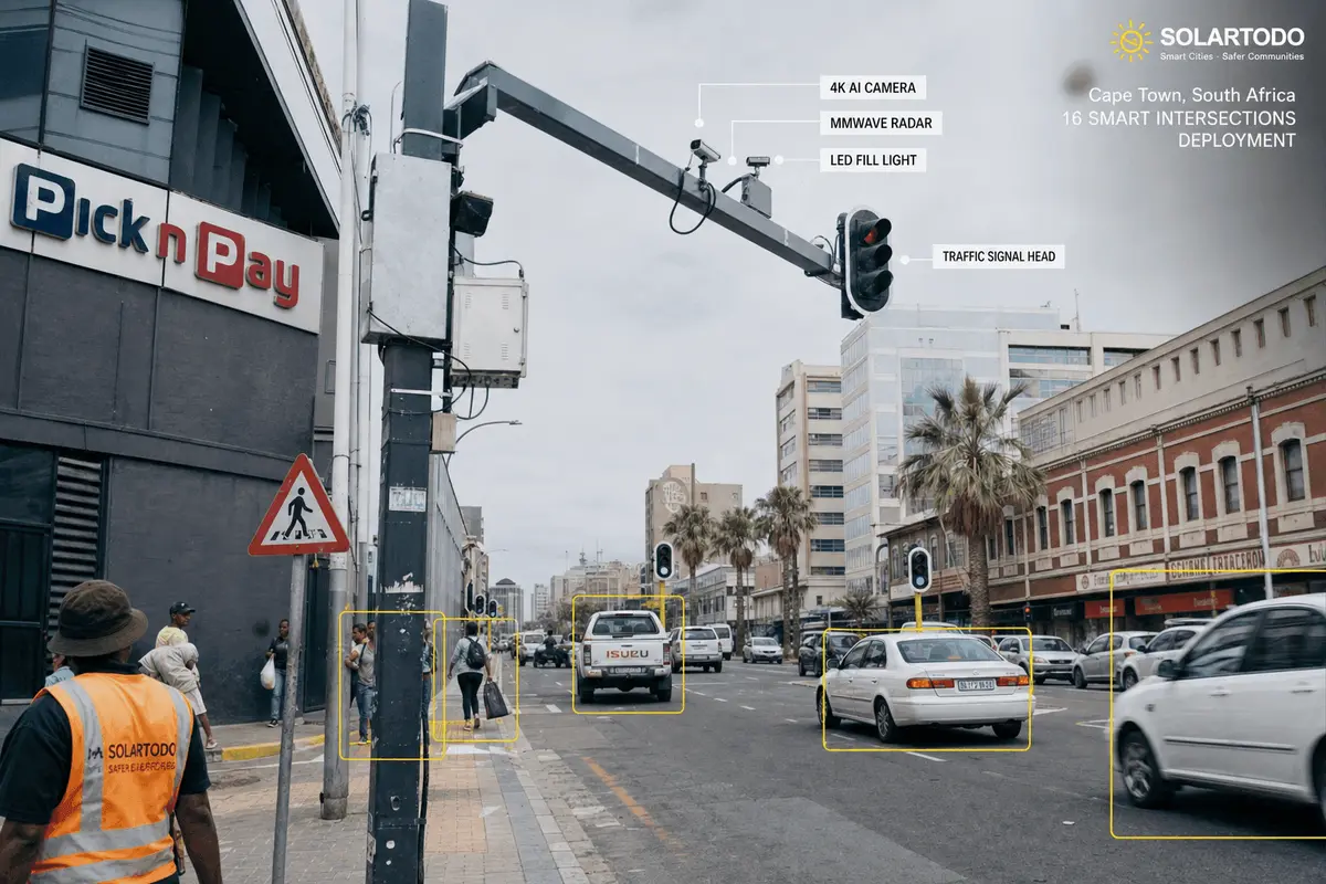 Cape Town Smart Traffic System Market Analysis: 16-Intersection 8m AI Pole Configuration Guide