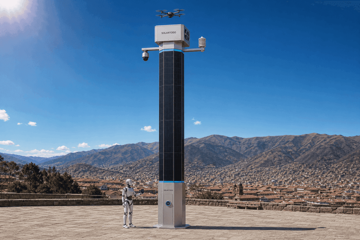 Cusco's High-Altitude Heritage Corridors: SOLARTODO Sentinel City AI Pole 89-Node Configuration Guide