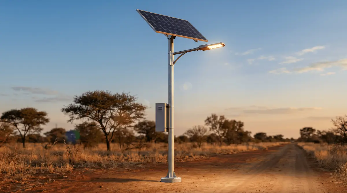 Gaborone Solar Streetlight (Split-Type) Market Analysis: 8m Roadway Configuration Guide for 12m Corridors