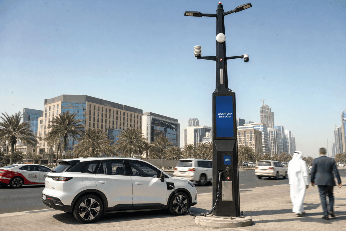 Georgetown Smart Streetlight Market Analysis: 195-Unit 12m Integrated EV Configuration Guide