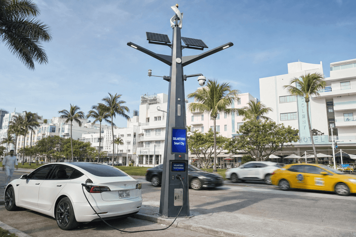 Lahore Smart Streetlight Market Analysis: 168-Unit Hybrid 9m Multi-Function Pole Configuration