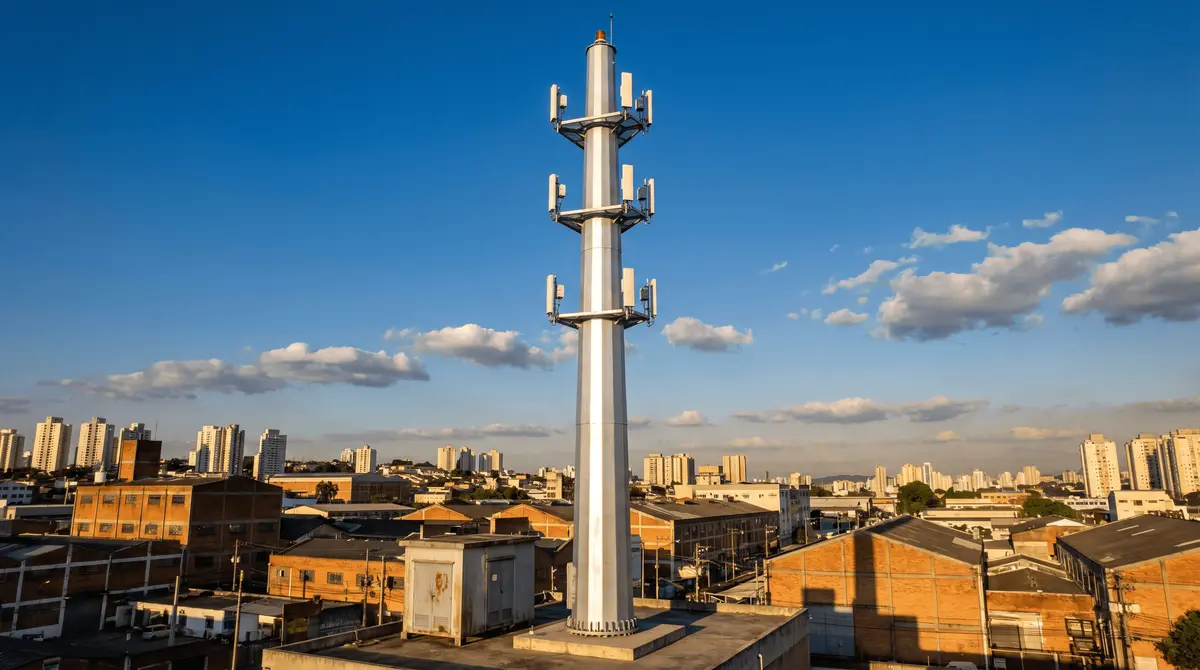 São Paulo Telecom Tower Market Analysis: 30m Steel Monopole Configuration Guide for Dense Urban Coverage