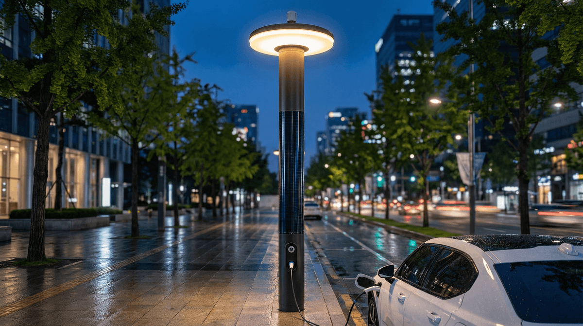 Seoul Smart Streetlight Deployment with Integrated IoT and Environmental Monitoring in South Korea