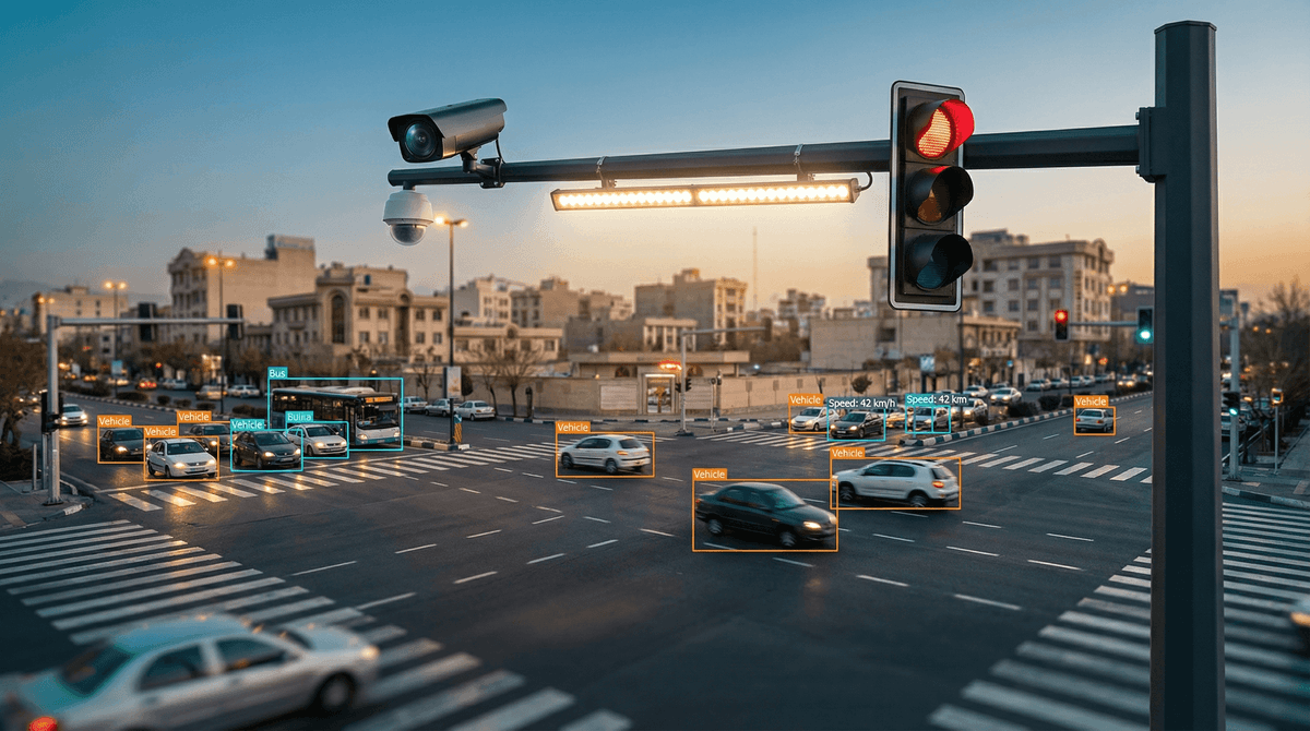 Tehran Smart Traffic System Deployment: Enhancing Urban Mobility with 4-in-1 Smart Traffic Poles