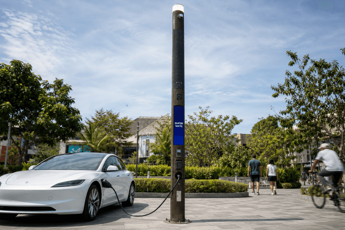 Bali Salt-Air Tourism Corridors: Ø200mm Flush Smart Streetlight Configuration Guide