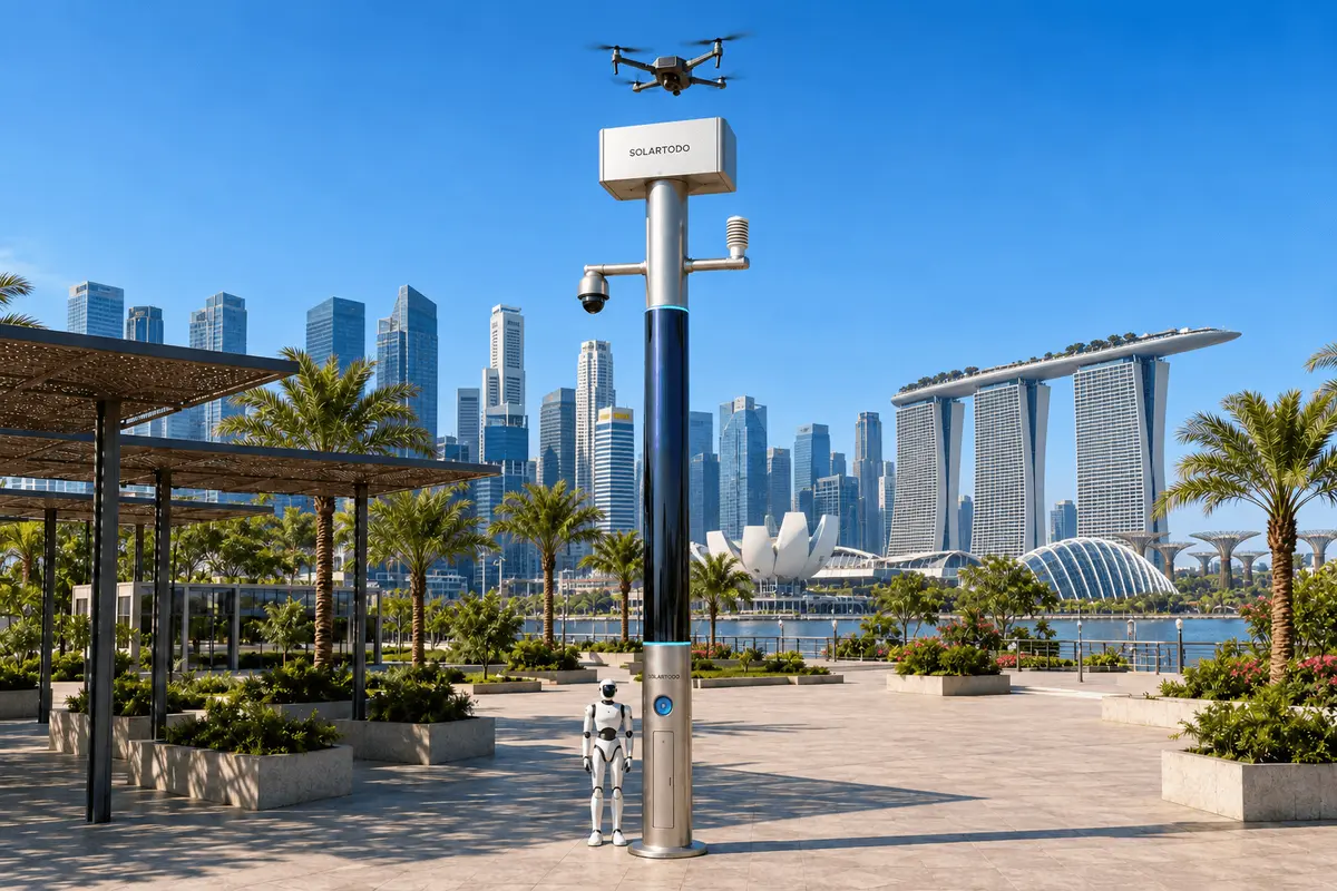 Singapore Port Night Operations: A Robot-Led Sentinel Deployment Case — Singapore, Singapore