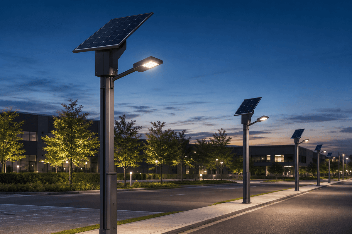 solar street light with LiFePO4 battery | SOLARTODO