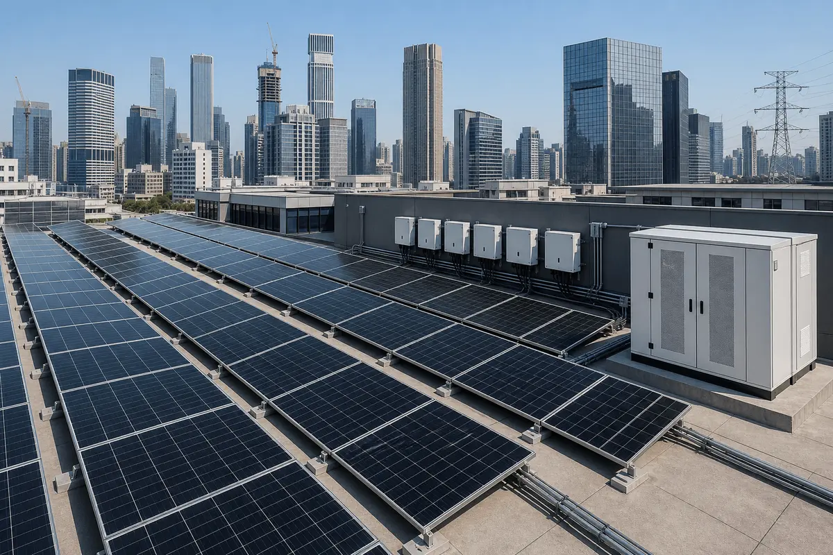 rooftop solar system for commercial buildings | SOLARTODO