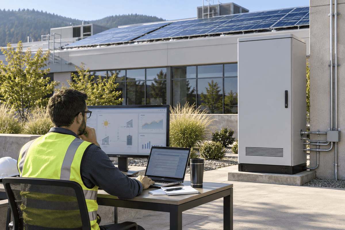 What PV bidder evidence should show whether REopt battery…