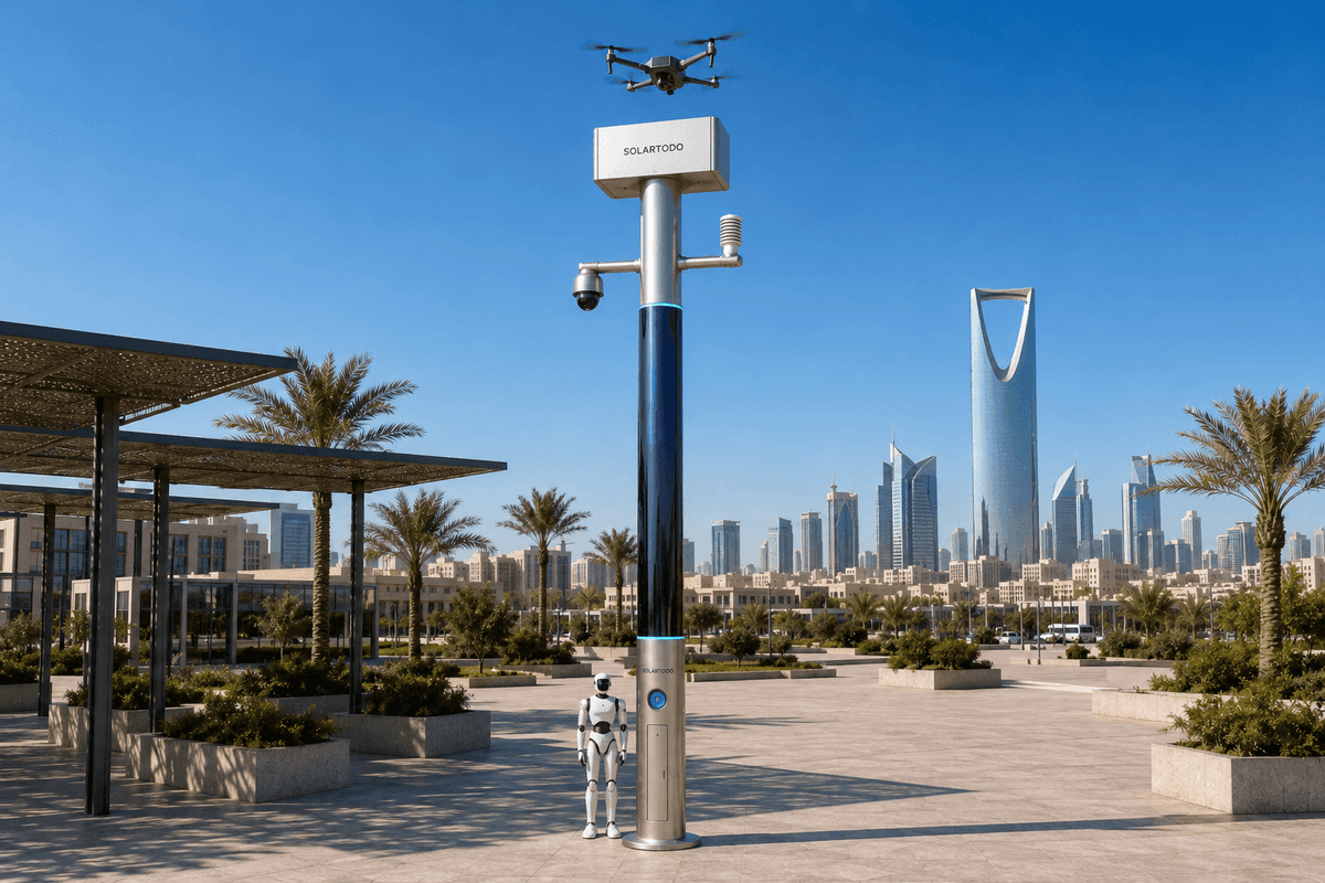 Warsaw CBD Border-Watch Case Study: Off-Grid City AI Poles for Evidence Collection During Sports-Event Operations — Warsaw, Poland