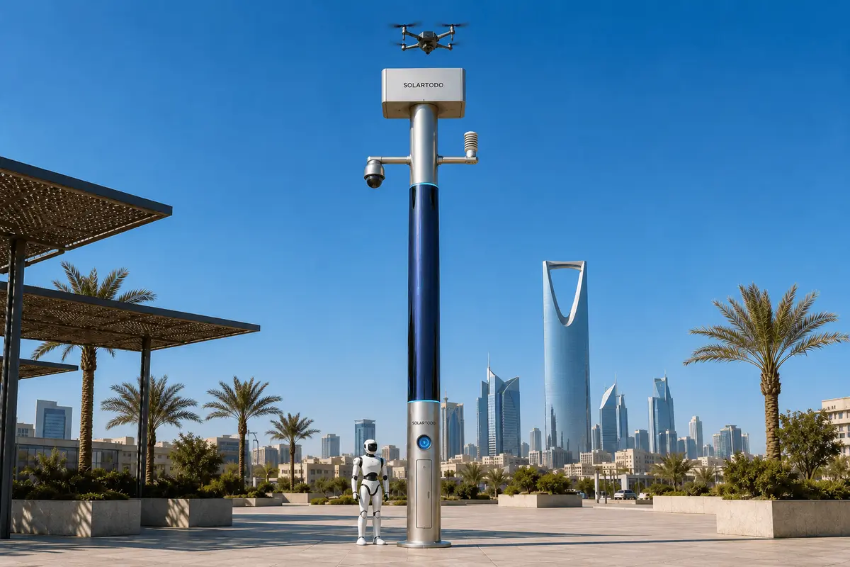 Jakarta Industrial-Park Fire Response with SOLARTODO Sentinel Sky Hub — Jakarta, Indonesia