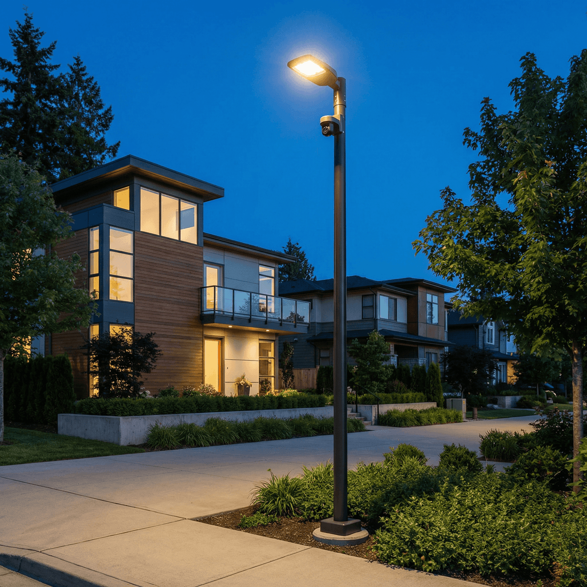 Highway Smart Pole Height for Edge Computing Nodes