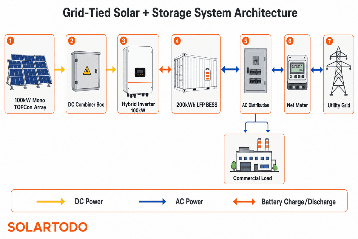 LFP battery storage system manufacturer | SOLARTODO