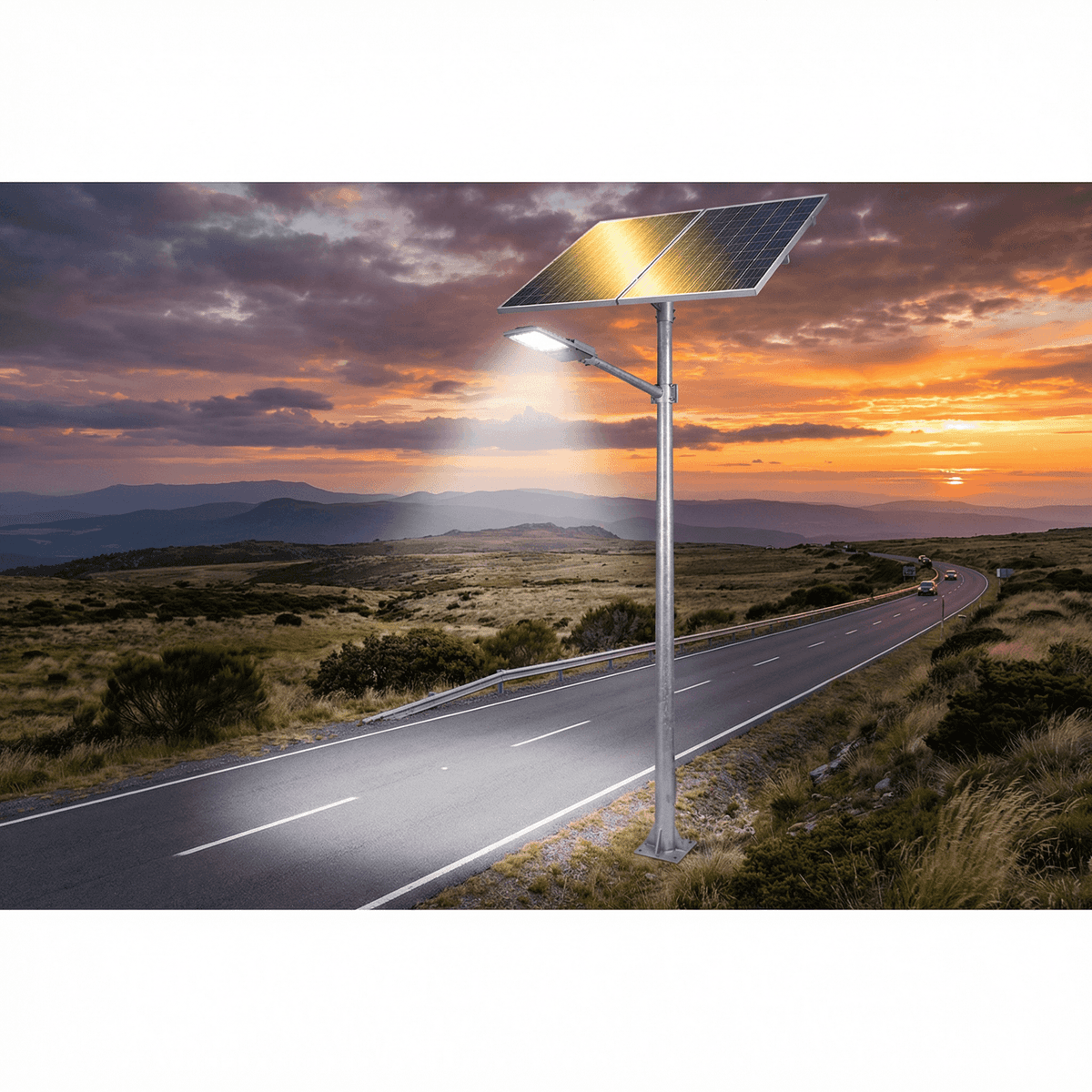 All-in-one Solar Streetlights for Residential Streets