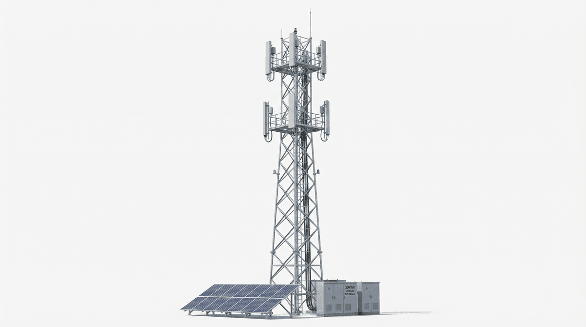 Telecom Tower Power Solutions Cost-Benefit: generator…